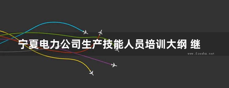 宁夏电力公司生产技能人员培训大纲 继电保护 宁夏电力公司编 (2008版)